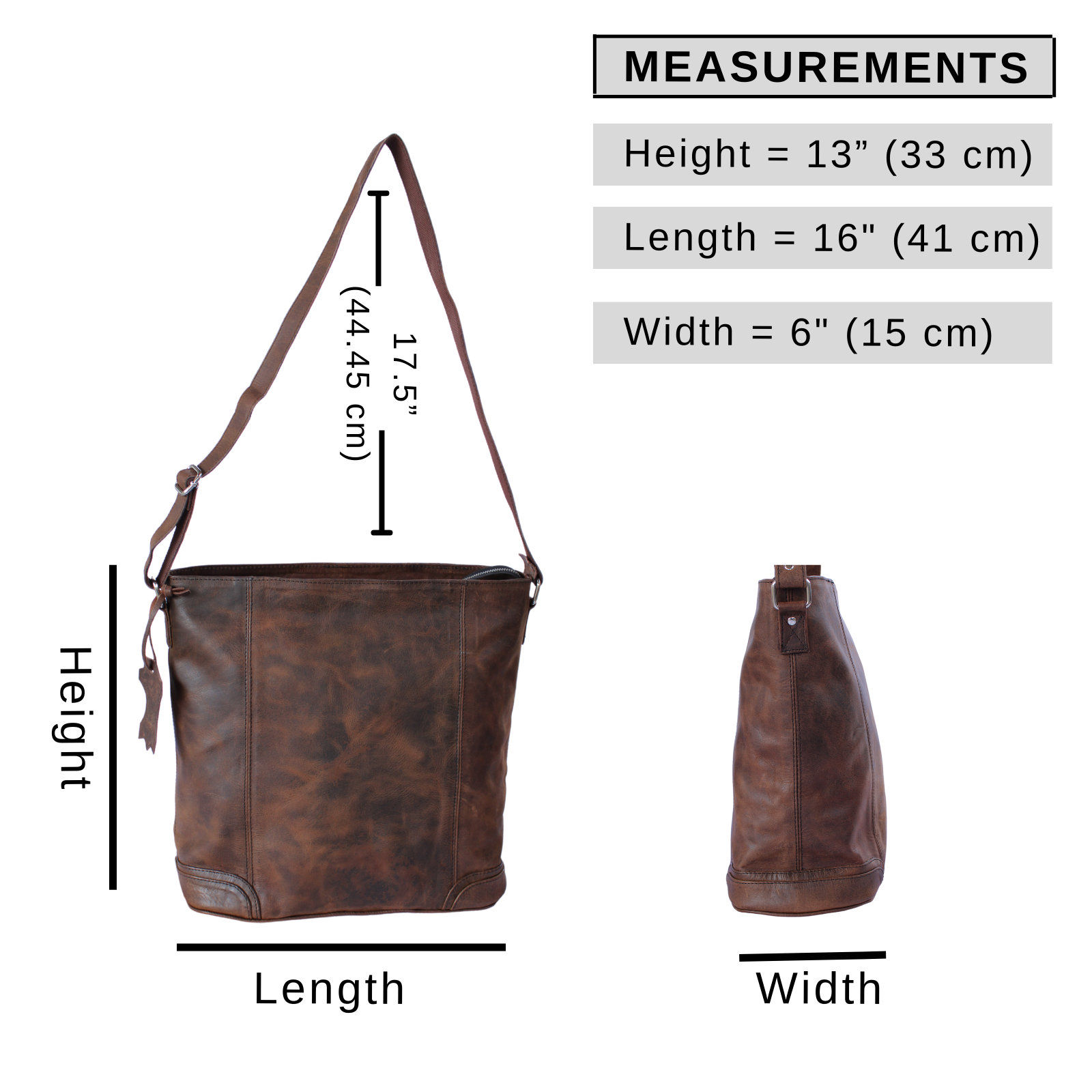  Women's Crossbody Bag Buffalo Leather Shoulder Handbag Large Capacity Hobo Purse